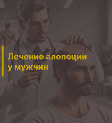 Алопеция у мужчин: лечение и подходы